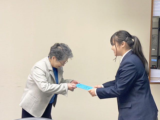 キワニスノートご寄付