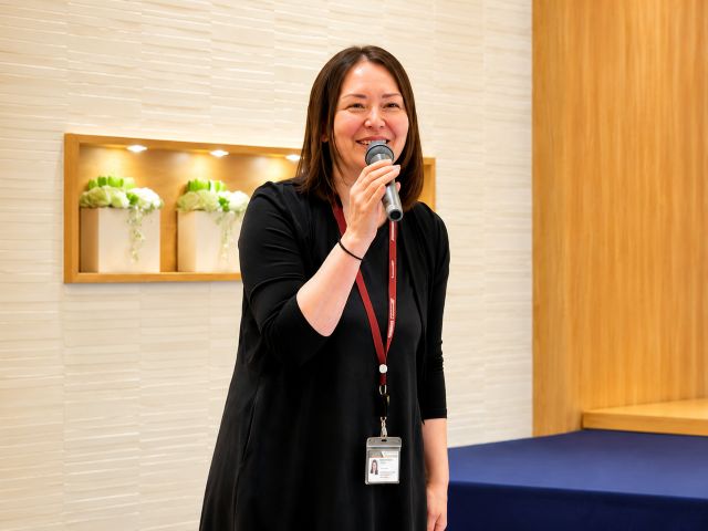 静岡理工科大学谷口ジョイ教授卓話「守りたい静岡弁」について